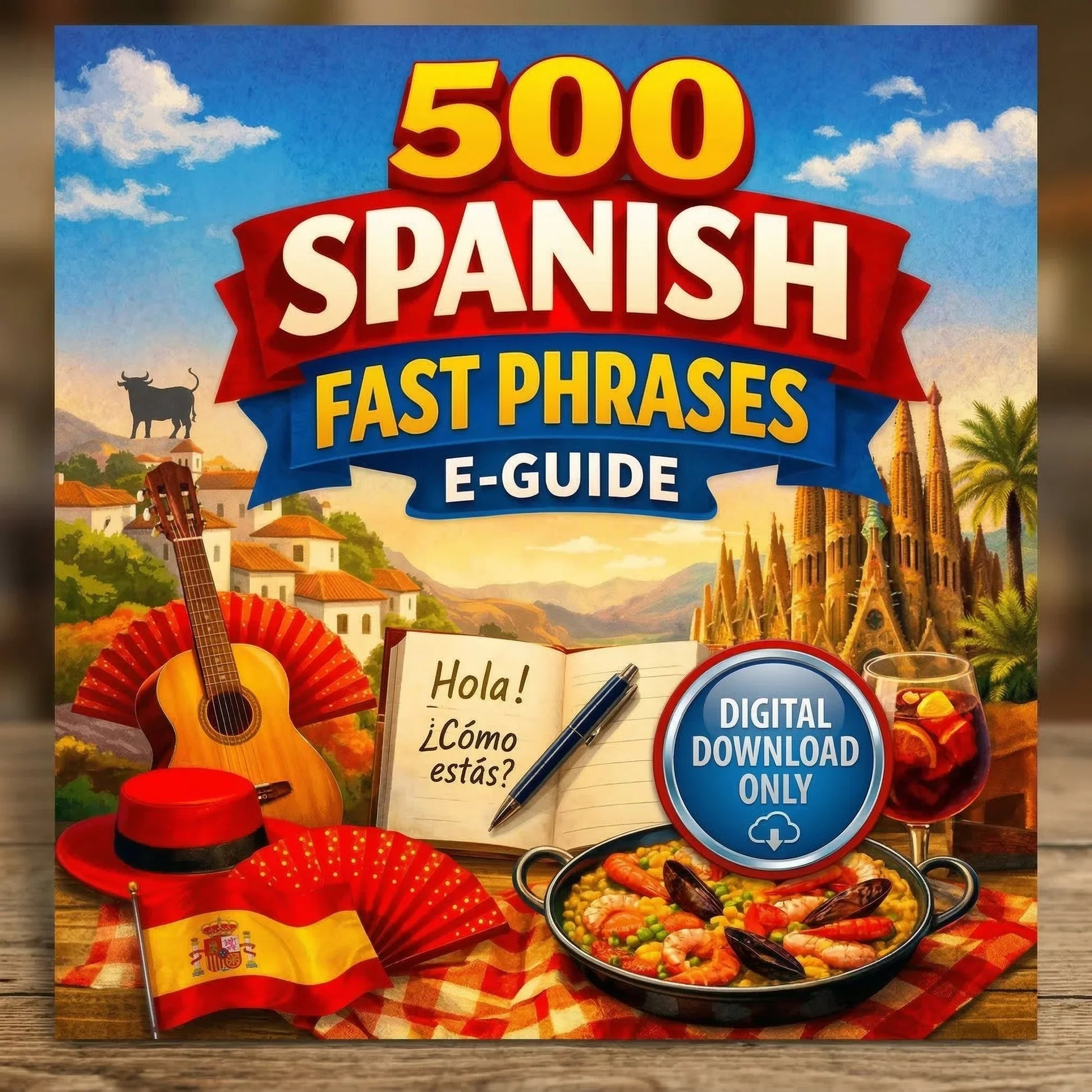 500 SPANISH Fast Phrases VIP