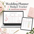 Wedding Planner & Budget Tracker — Google Sheets template cover