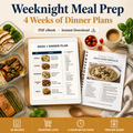 Weeknight Meal Prep eBook cover